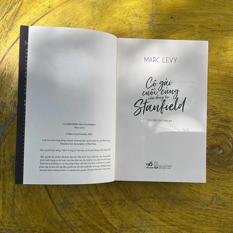 CÔ GÁI CUỐI CÙNG CỦA DÒNG HỌ STANFIELD - MARC LEVY 996989