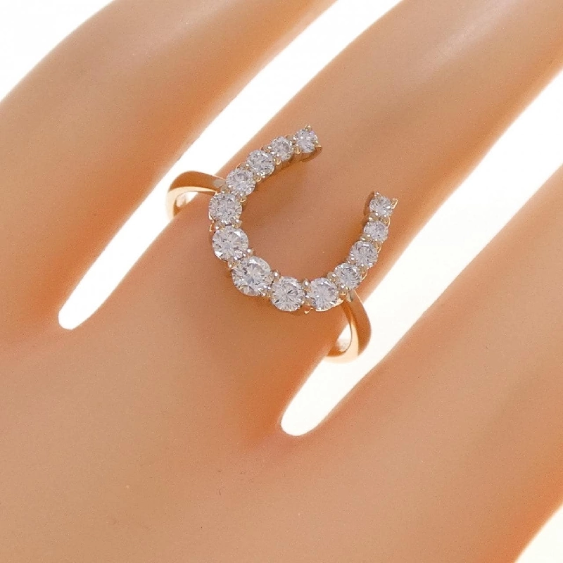 Nhẫn kim cương hình móng ngựa K18PG 0.50CT - Hàng hiệu Chính hãng 849656
