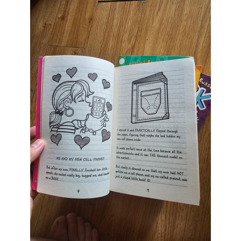 Combo 4q DORK diaries (Sách tiếng anh) như hình 
80k 476351