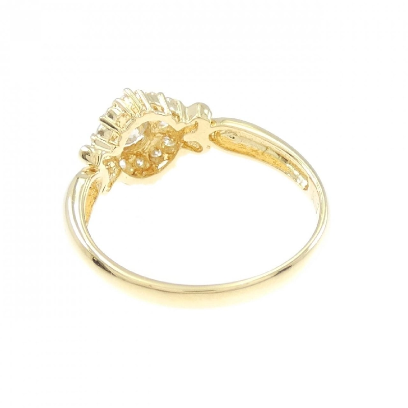 Nhẫn kim cương K18YG 0.20CT 668009