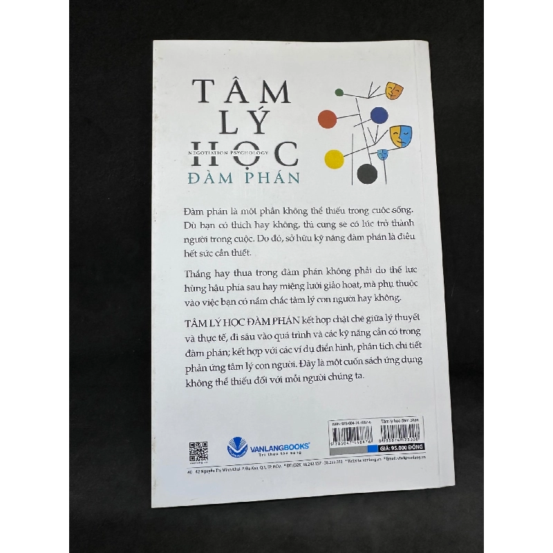 Tâm Lý Học Đàm Phán, Doãn Húc Thăng, 2021, Mới 90% SBM270325 918528