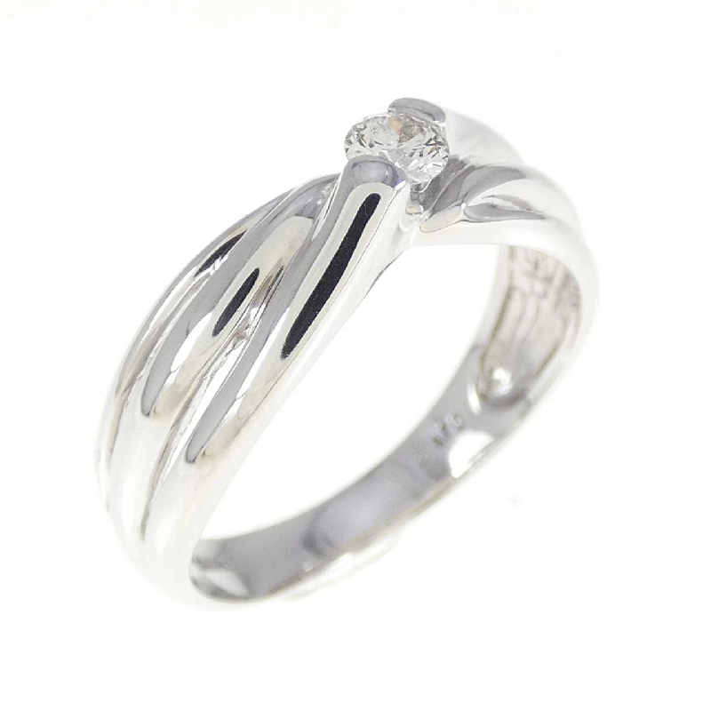 Nhẫn kim cương K18WG 0.12CT 672916