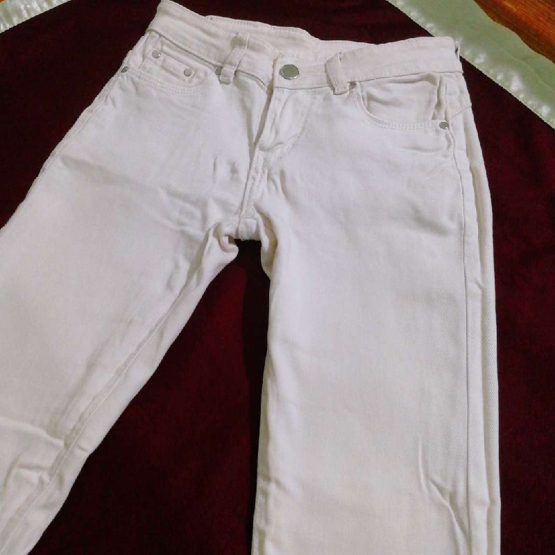 Quần Mango Trắng Cạp trễ Hách dáng size 26 19384