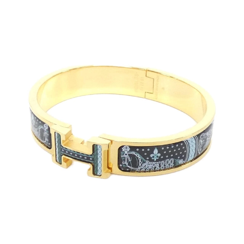 Vòng tay Hermès GRAND APPARAT REMIX Click Ash PM 702410F 626816