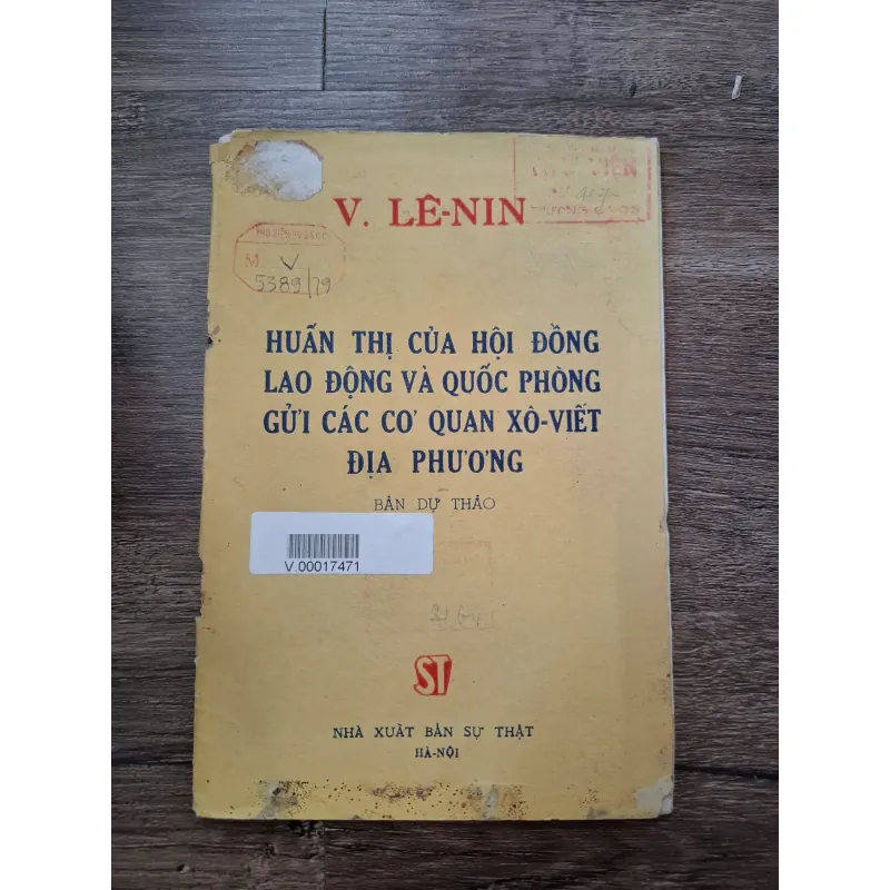 HUẤN THỊ CỦA HỘI ĐỒNG LAO ĐỘNG VÀ QUỐC PHÒNG GỬI CÁC CƠ QUAN XÔ-VIẾT 709741