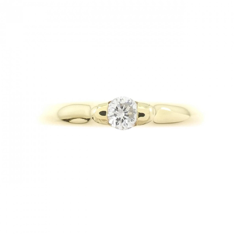 Nhẫn kim cương K18YG 0.16CT - Hàng hiệu Chính hãng 852010