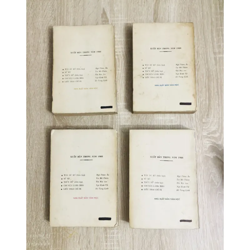 Combo 4 cuốn Tây Du Ký – NXB 1989, Ngô Thừa Ân 925833