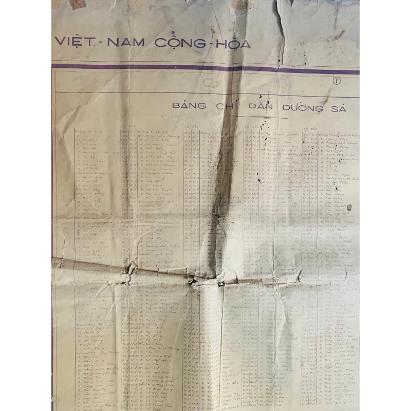 BẢN ĐỒ ĐÔ THÀNH SÀI GÒN - GIA ĐỊNH XƯA ( đóng dấu 1963)  776933