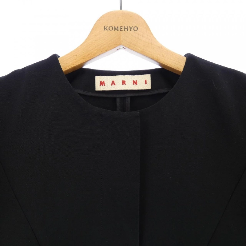 Áo khoác không cổ MARNI 629564