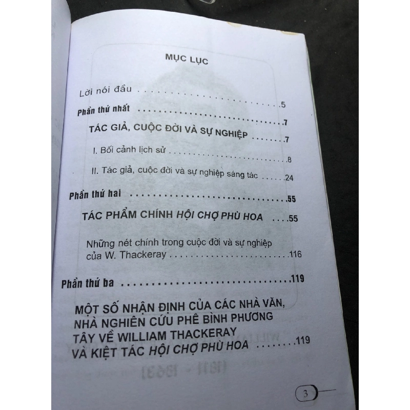 William Makepeace Thackeray 2006 mới 70% ố bẩn nhẹ Lê Nguyễn Cẩn HPB0906 SÁCH VĂN HỌC 915253