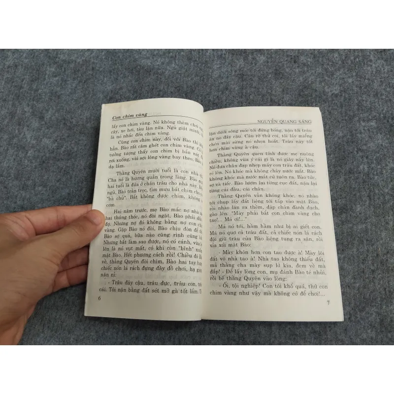 CON CHIM VÀNG - NGUYỄN QUANG SÁNG 567744