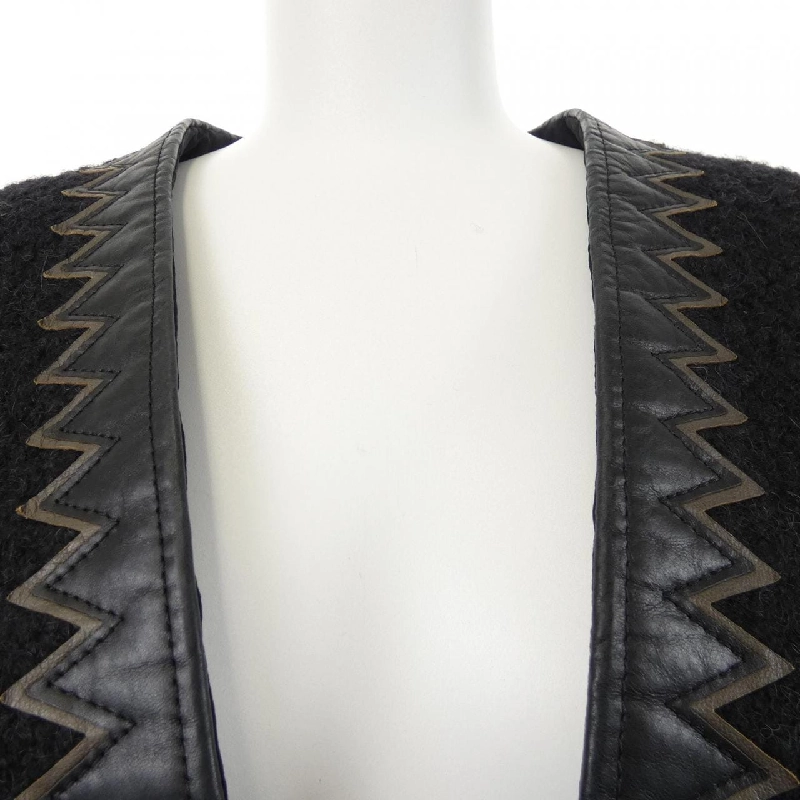 CHANEL P51899V36958 15A Áo khoác không cổ - Hàng hiệu Chính hãng 819325