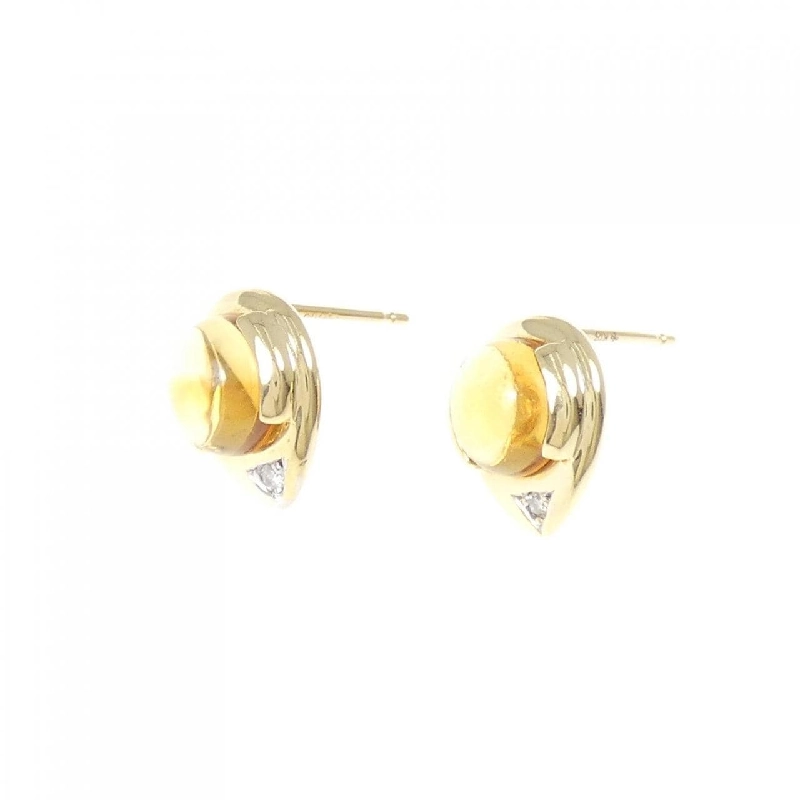 K18YG Citrine Bông tai - Hàng hiệu Chính hãng 867911