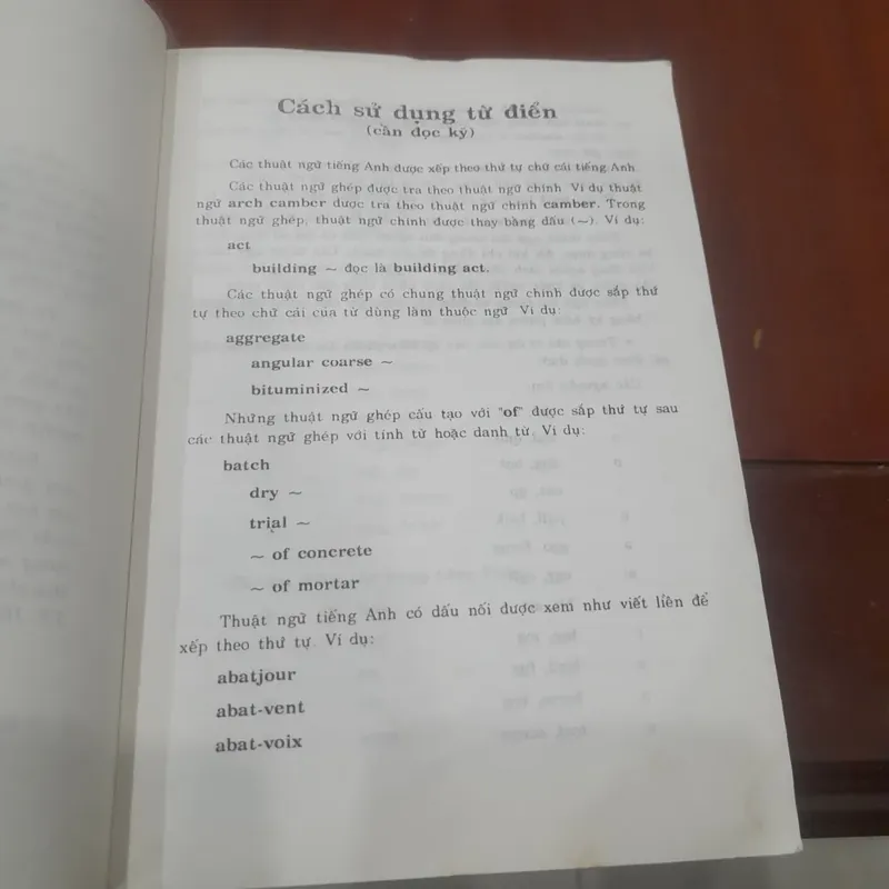 Từ điển KỸ THUẬT XÂY DỰNG Anh - Việt 720445