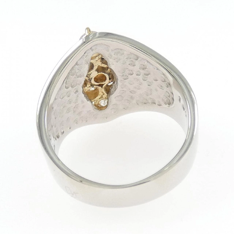 Nhẫn kim cương hoa PT900/K18YG 1.04CT - Hàng hiệu Authentic 853561