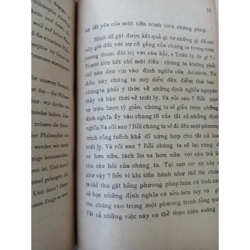TRIẾT LÝ LÀ GÌ? - MARTIN HEIDEGGER (Bản dịch của Phạm Công Thiện) 758539