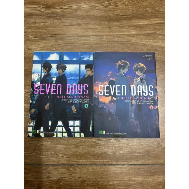 Seven Days (Thứ Hai - Thứ Năm Chủ Nhật, Tập 1,2) - Nguyên tác: Venio Tachibana 695047