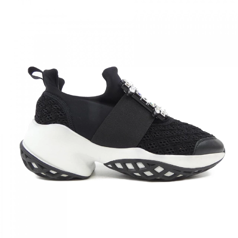 Giày sneaker ROGER VIVIER Viv' Run Strass Buckle - Hàng hiệu Authentic 828419