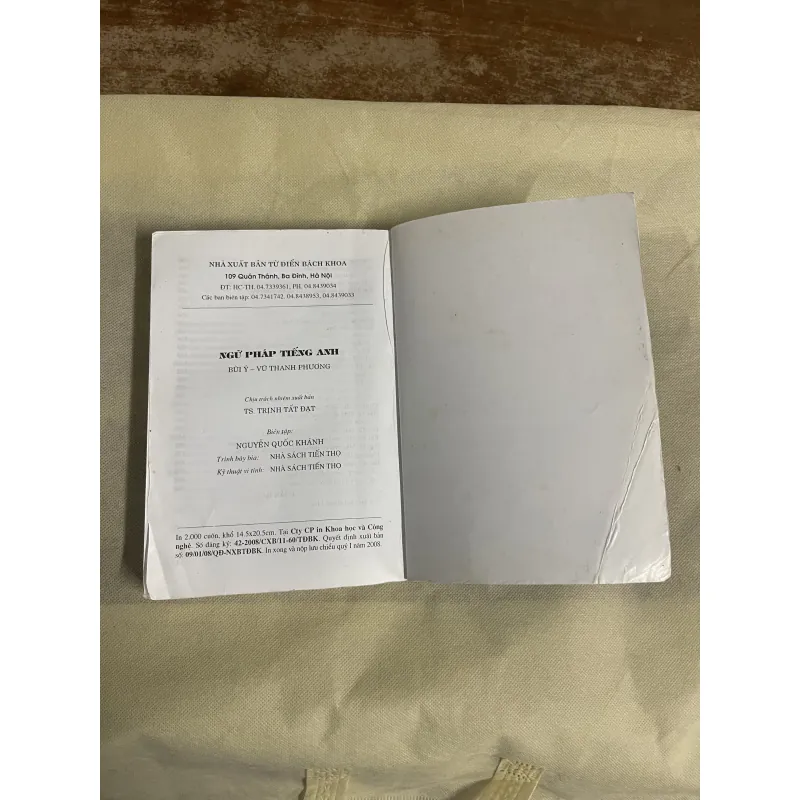 NGỮ PHÁP TIẾNG ANH - BÙI Ý & VŨ THANH PHƯƠNG 749258