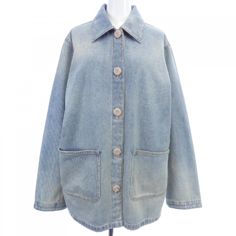 CHANEL LOOK31 P78301V70488 Áo khoác denim - Hàng hiệu Authentic 818233