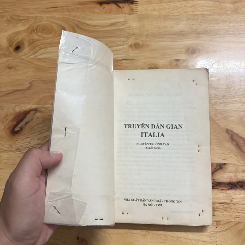 II Truyện Dân Gian Italia - Nguyễn Trường Tân (Tuyển Dịch) - 1997 680724