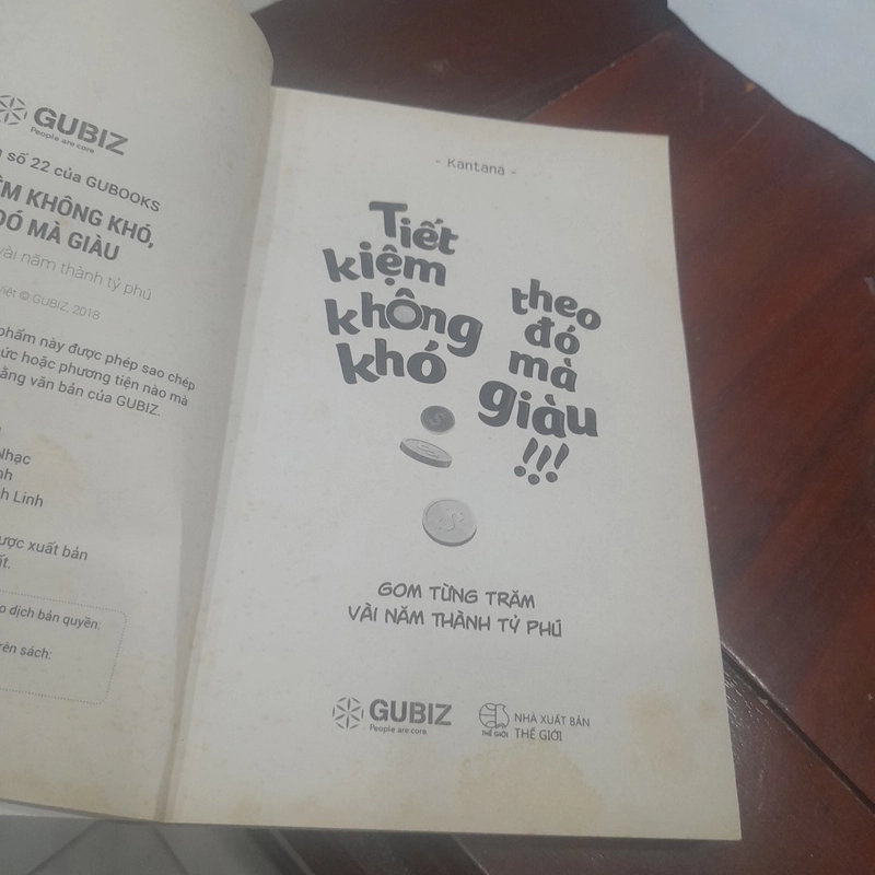 Kantana - TIẾT KIỆM KHÔNG KHÓ, THEO ĐÓ MÀ GIÀU 322526