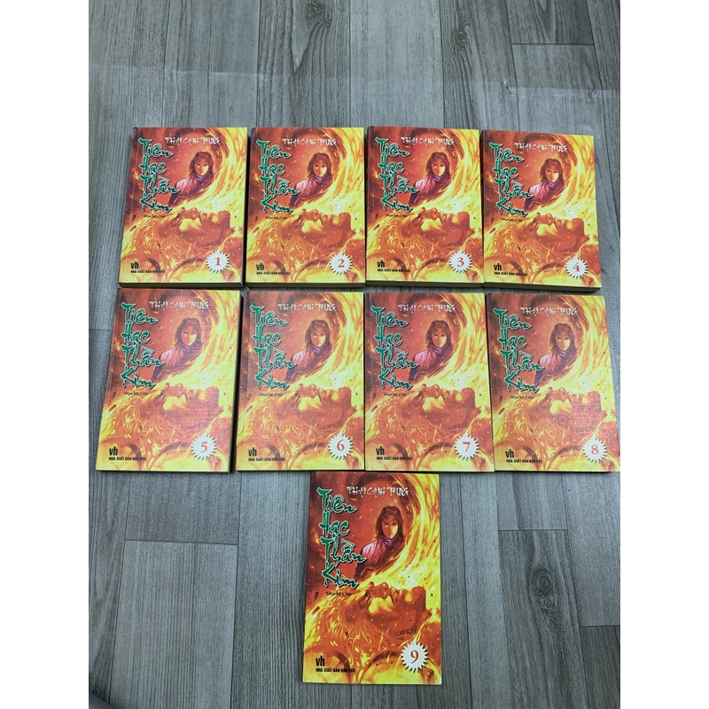 Tiên hạc thần kim - phan cảnh trung. Bộ 9 tập. 4a3 538048
