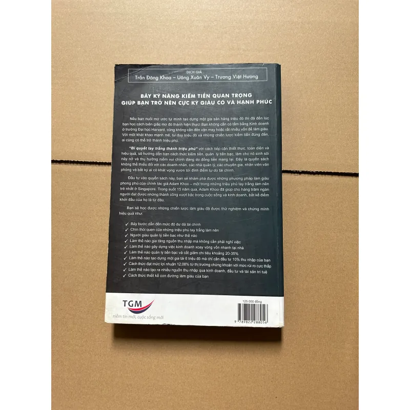 Bí quyết tay trắng thành triệu phú - Adam Khoo 751889