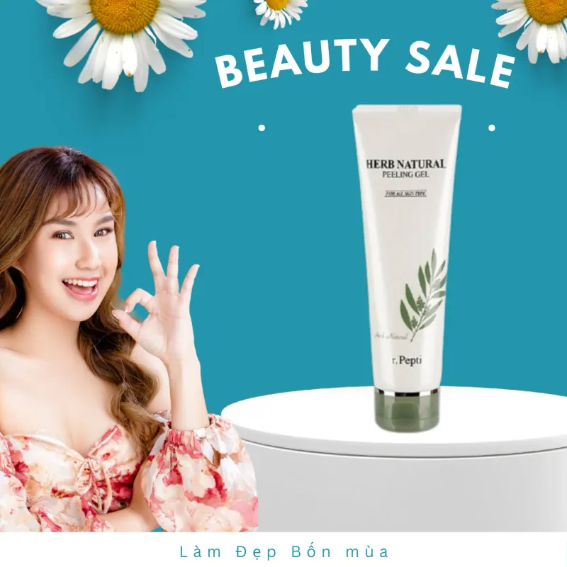 date 08.2026 -Tẩy Tế Bào Chết Dr.Pepti Làm Mịn Và Sáng Da 130ml chính hãng nguyên tem 168887