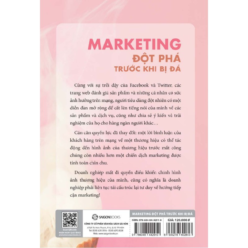 Marketing - Đột Phá Trước Khi Bị Đá - Shama Hyder 137938