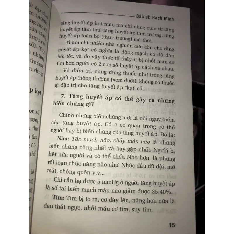 Bệnh tăng huyết áp cách phòng và điều trị - Bác sĩ Bạch Minh 1029271