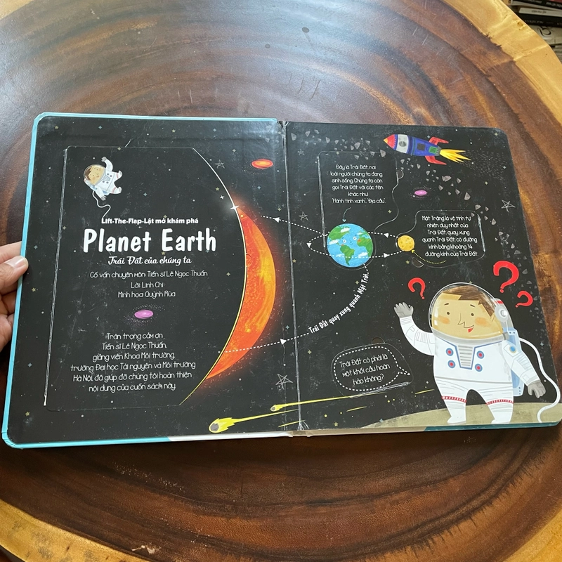 II Tựa sách: Planet Earth _ Trái Đất Của Chúng Ta (Tìm hiểu kiến thức qua những miếng lật) 460840