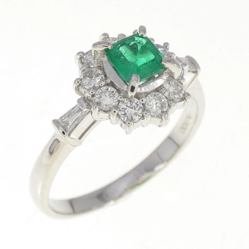 Nhẫn Emerald PT900 0.407CT 667349