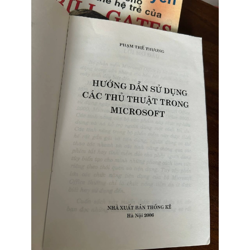 Hướng dẫn sử dụng các thủ thuật trong Microsoft - Phạm Thế Thương 933692