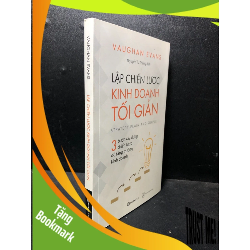 (TẶNG BOOKMARK) Lập chiến lược kinh doanh tối giản 2018 Vaughan Evans mới 90% (kinh doanh) RBK2301 946791