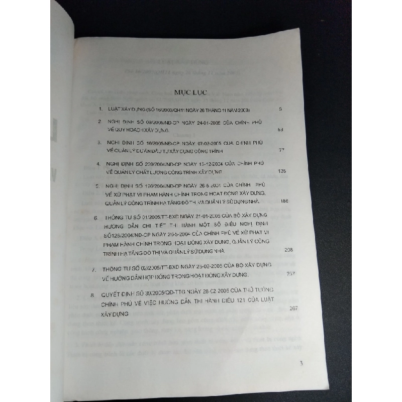 Luật xây dựng và văn bản hướng dẫn thực hiện mới 90% bẩn nhẹ 2005 HCM2101 GIÁO TRÌNH, CHUYÊN MÔN 380370