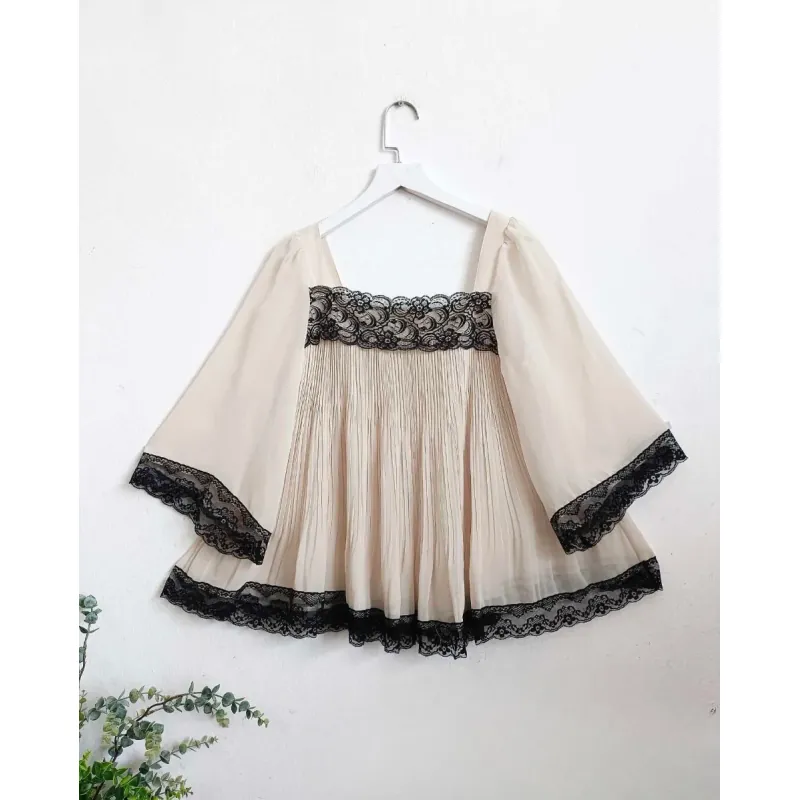 Áo voan xếp ly 1043939