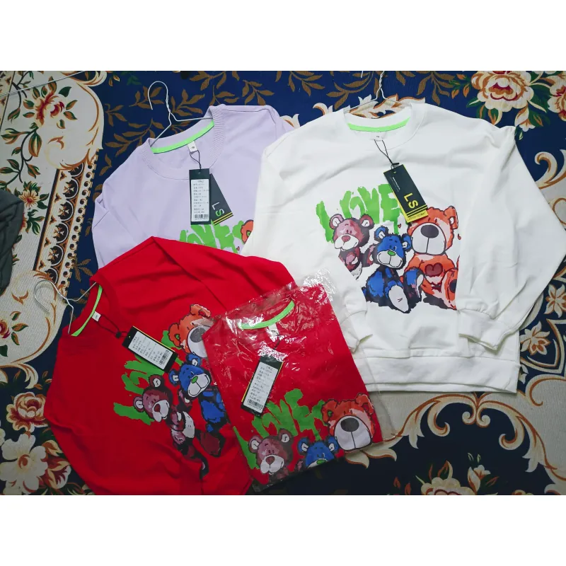 Áo gấu cho bé trai và bé gái 760995