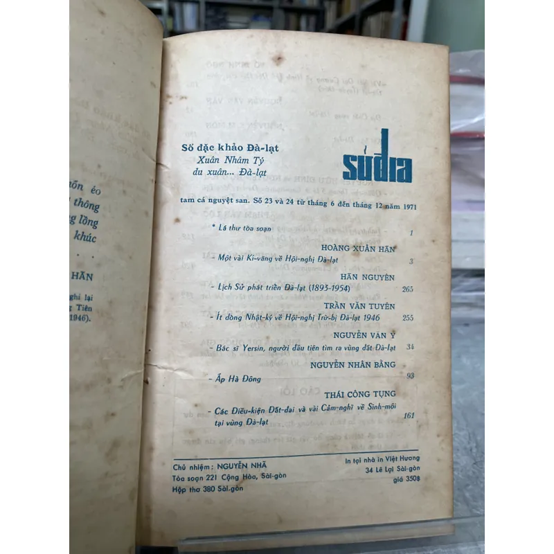 SỬ ĐỊA ĐẶC KHẢO ĐÀ LẠT 714930