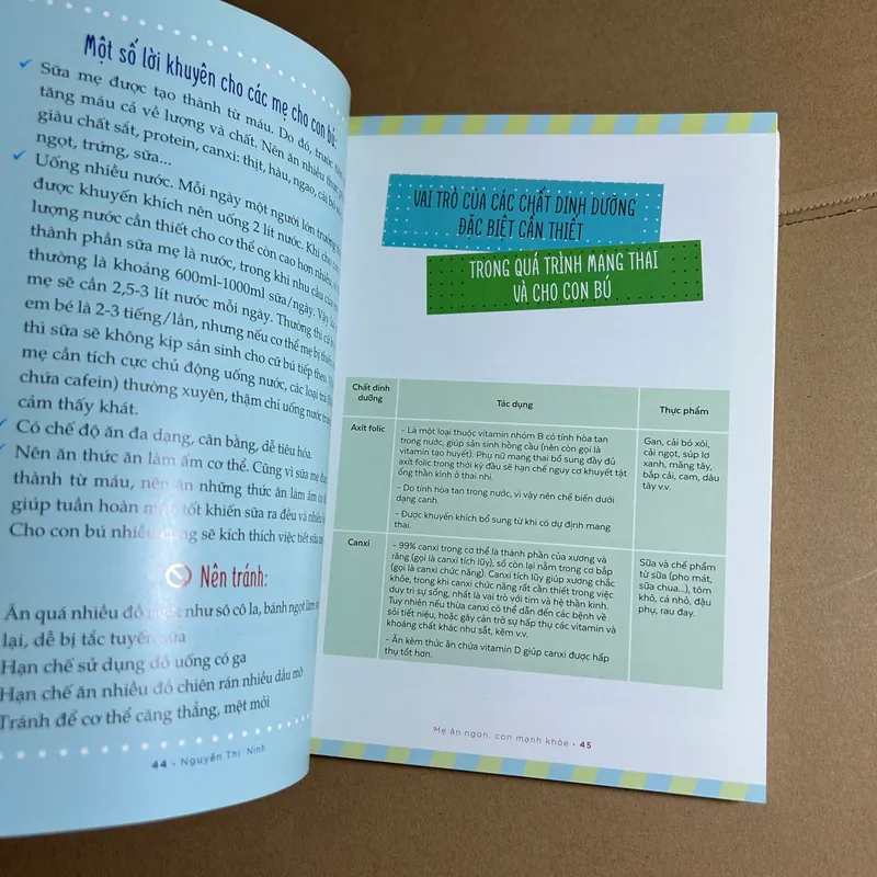 Mẹ ăn ngon, con mạnh khoẻ 573699