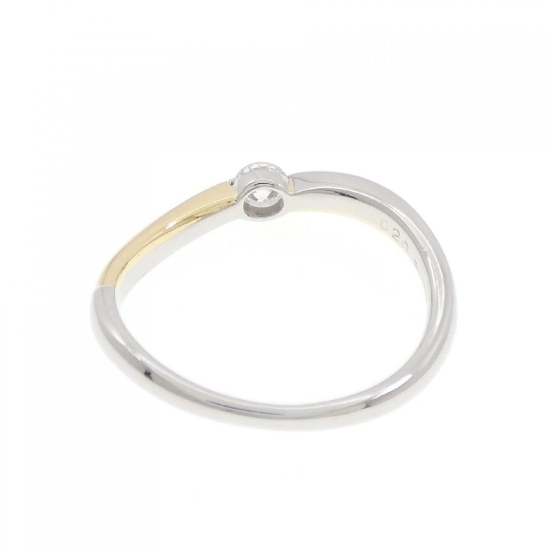 Nhẫn kim cương PT900/K18YG 0.20CT - Hàng hiệu Authentic 850728