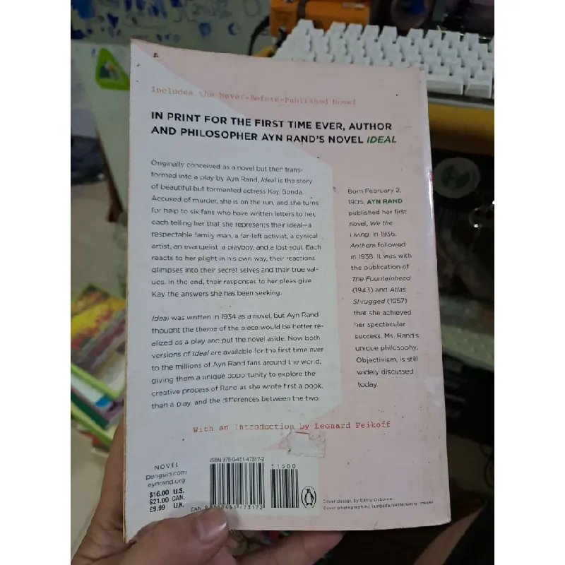 IDEAL the novel and the play Ayn Rand mới 80% ố ENGLISH BOOKS HCM1809 560894