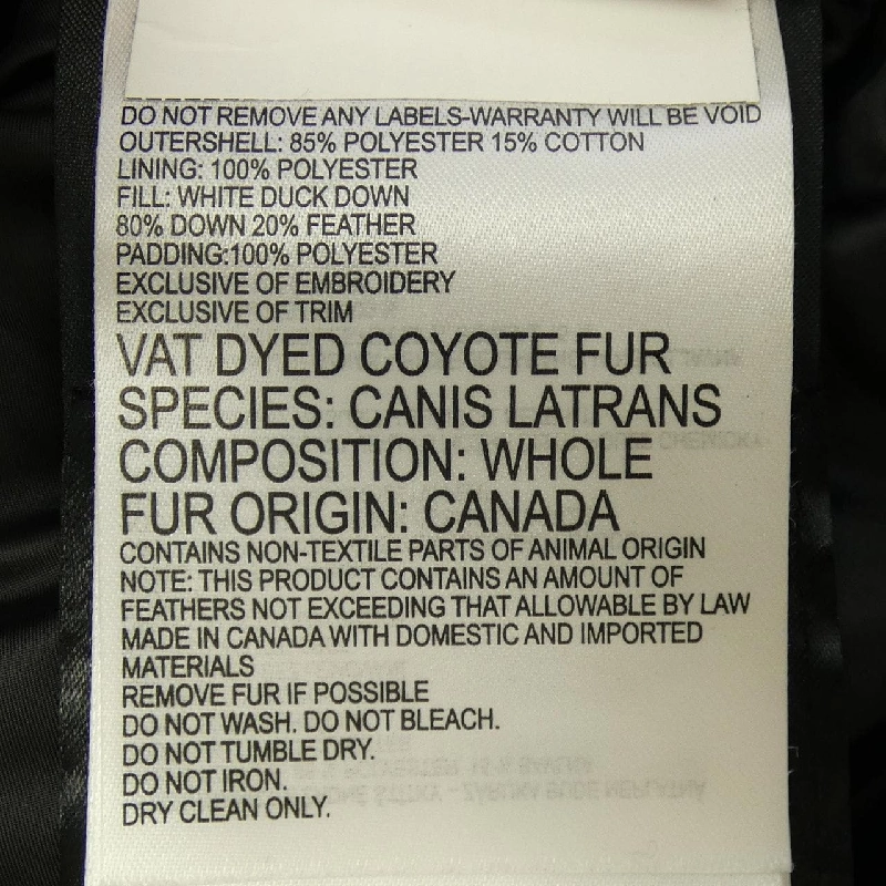 Áo khoác lông Canada Goose - Hàng hiệu Authentic 899163