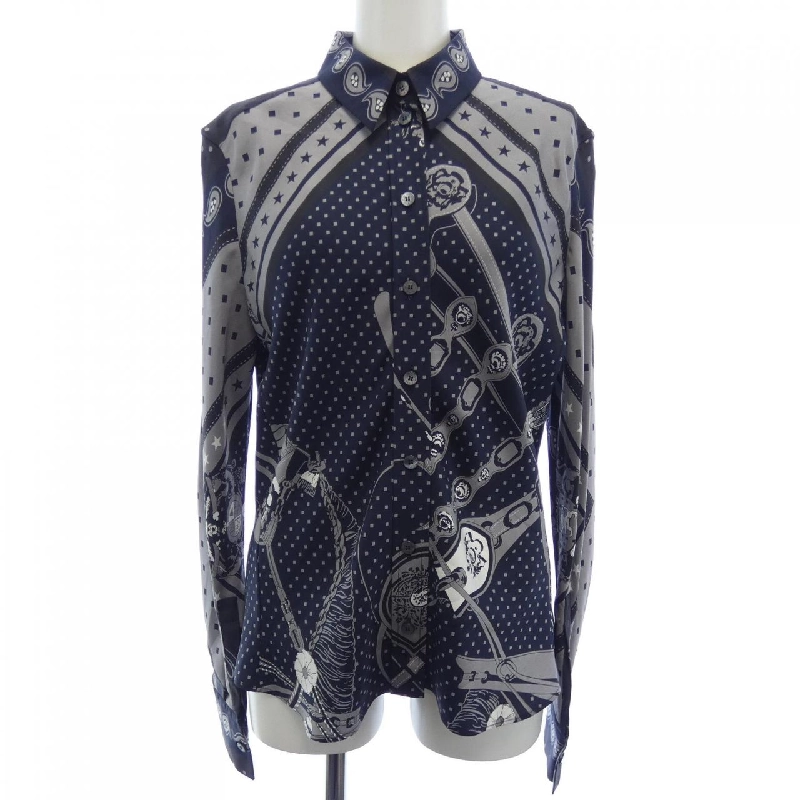 【Mã giảm giá】Áo sơ mi HERMES 645356