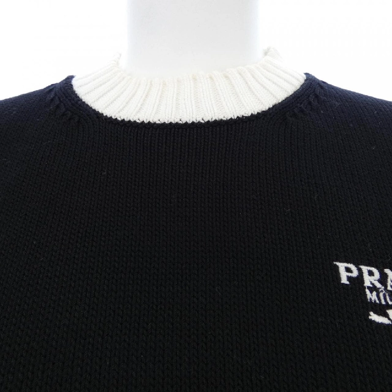 Áo len cổ tròn cotton PRADA P24I1R S212 1Z05 - Hàng hiệu Chính hãng 775302