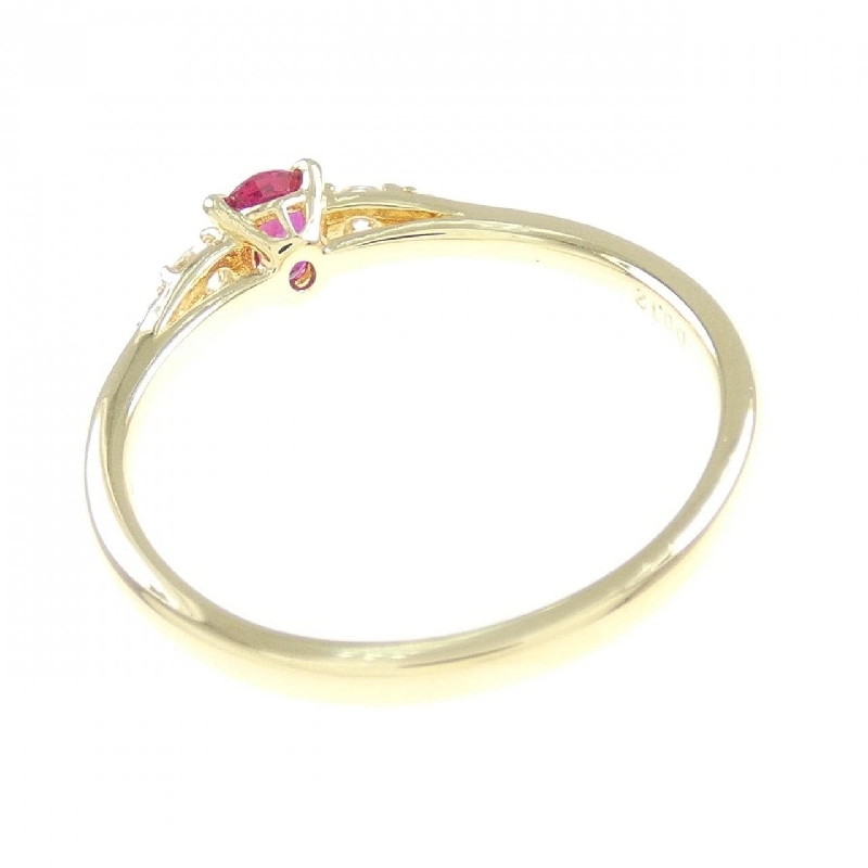 Nhẫn Ruby K18YG 0.26CT 668078