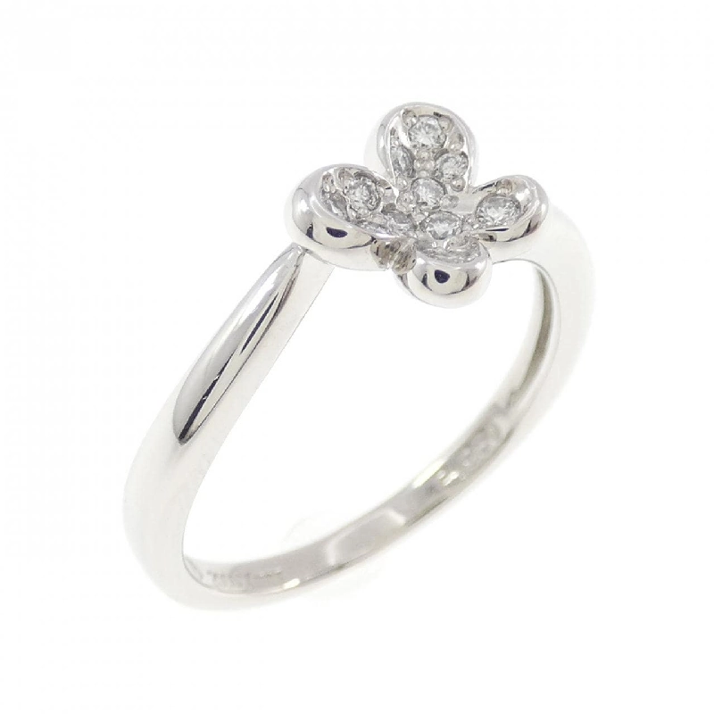 Nhẫn kim cương bướm PT950 668003