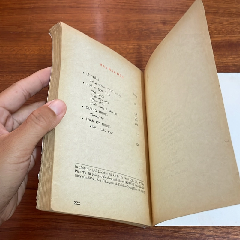 II Tựa sách: Mây Bán Đảo - Hội Văn Học Nghệ Thuật Quảng Nam Đà Nẵng - 1992 502650