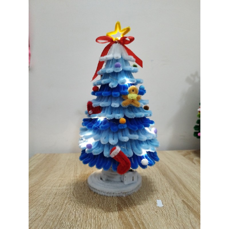 Thông noel bằng kẽm nhung 25220