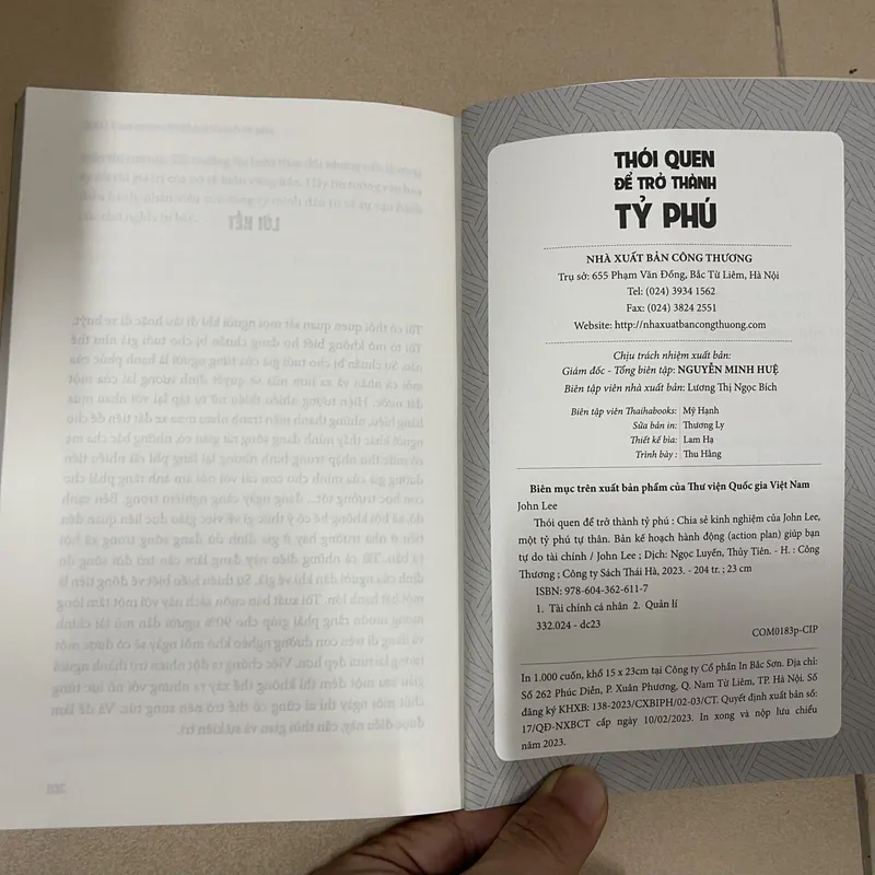 Thói Quen Để Trở Thành Tỷ Phú - John Lee (c47) 720420